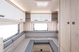 Campervan Hire - F72 Rear Lounge