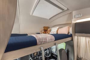 Autotrail Expedition C73 motorhome hire over cab bed