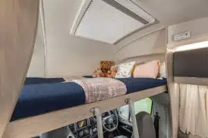 Autotrail Expedition C73 motorhome hire over cab bed